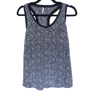 Joie Quiet Luxury Silk Leopard Tank Top XS Black Designer Cheetah Resort Safari